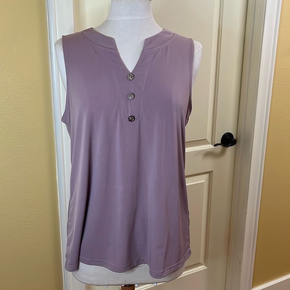 Dressy Women’s Tank in light pink/mauve